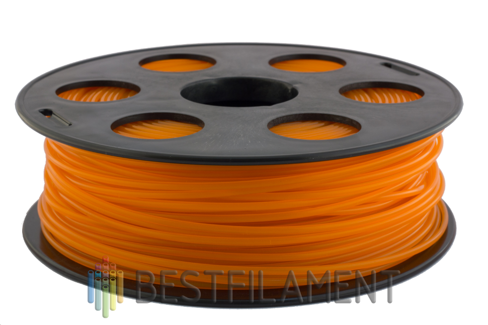 Оранжевый PLA пластик Bestfilament для 3D-принтеров 1 кг (2,85 мм)