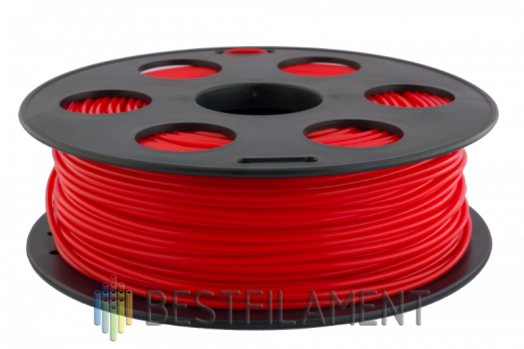 Красный PLA пластик Bestfilament для 3D-принтеров 1 кг (2,85 мм)