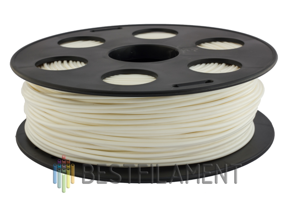 Белый PLA пластик Bestfilament для 3D-принтеров 1 кг (2,85 мм)