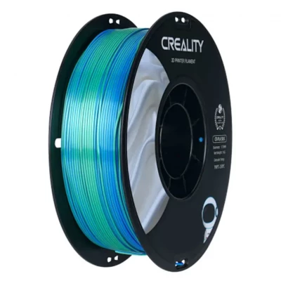 CR-Silk пластик для 3D печати Creality сине-зелёный, 1,75 мм, 1 кг