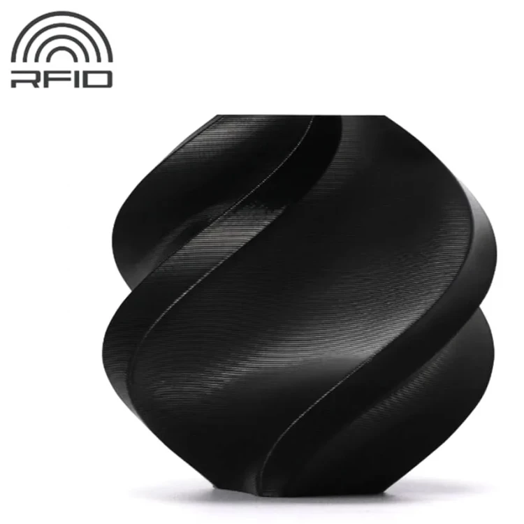 TPU for AMS пластик для 3D печати Bambu Lab чёрный, 1,75 мм, 1 кг (на катушке)