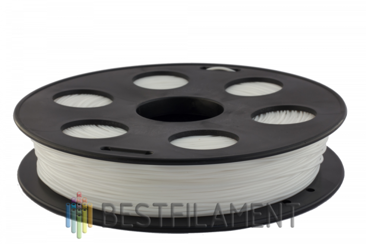 белый PETG пластик Bestfilament для 3D-принтеров 0,5 кг (1,75 мм)