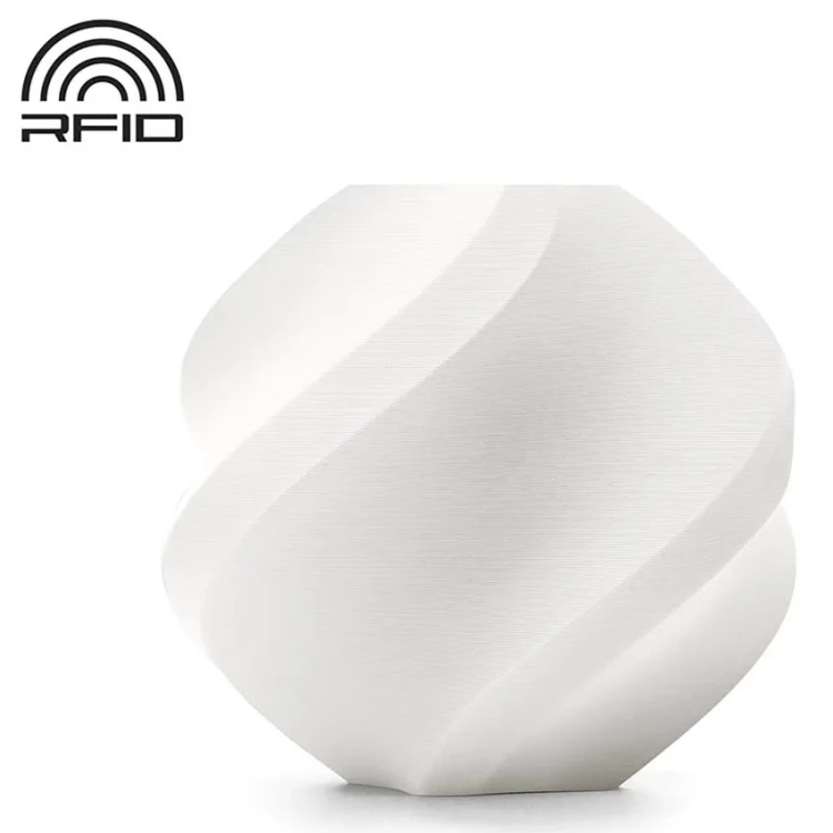 PLA Matte пластик для 3D печати Bambu Lab слоновый кость, 1,75 мм, 1 кг (на катушке)